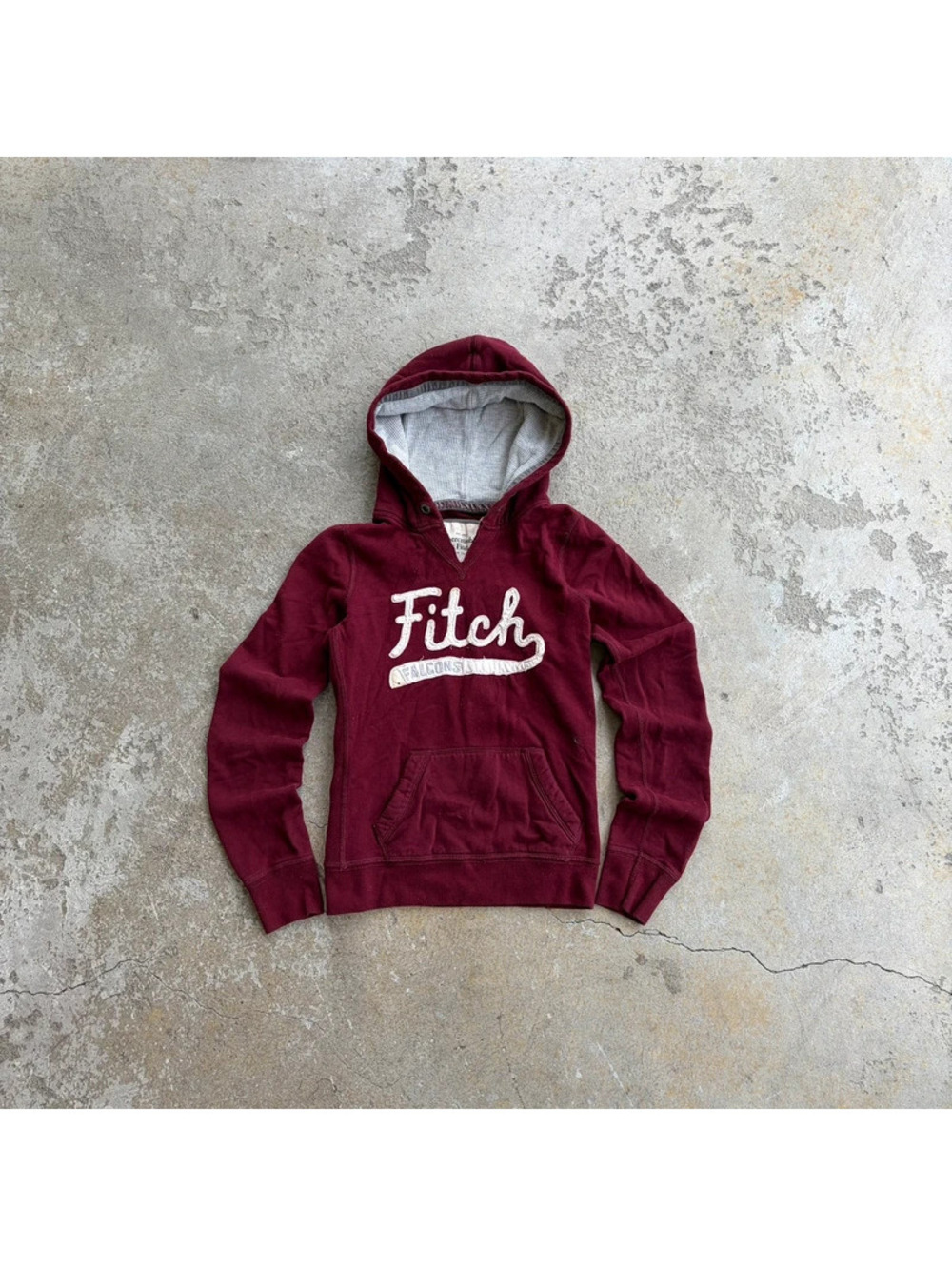 Y2K Abercrombie & Fitch Falcons Spellout Hoodie - Women’s Medium